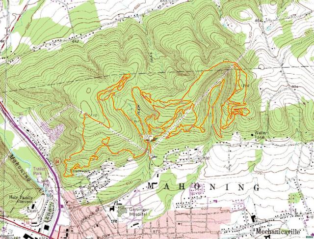 Danville Trails- Tour de Tykes sport loop (13or so miles)